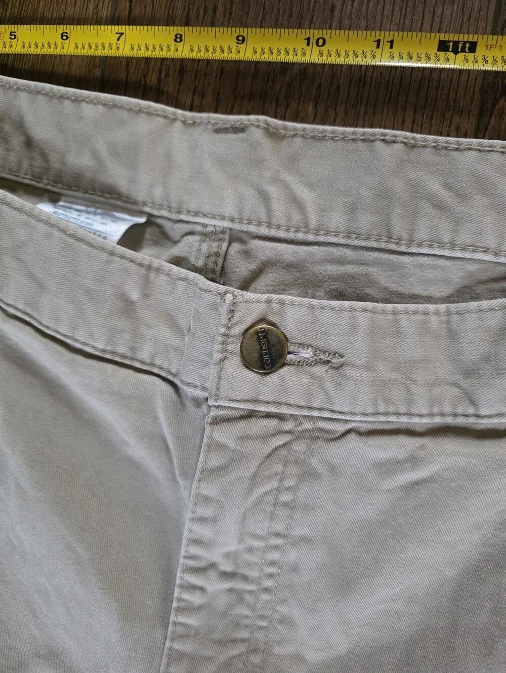 Carhartt Men’s Cargo Shorts — Grey/tan